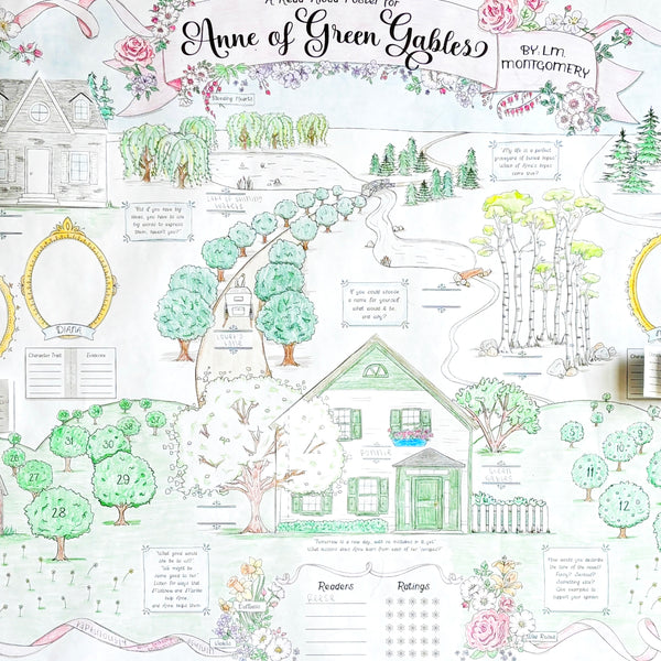 Anne of Green Gables Read-Aloud Poster
