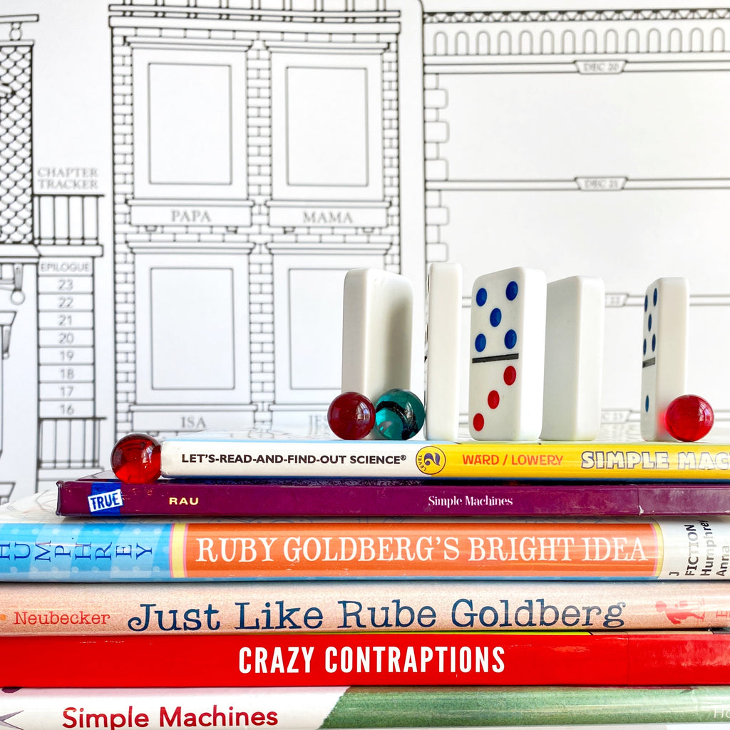 Books about Rube Goldberg and simple machines