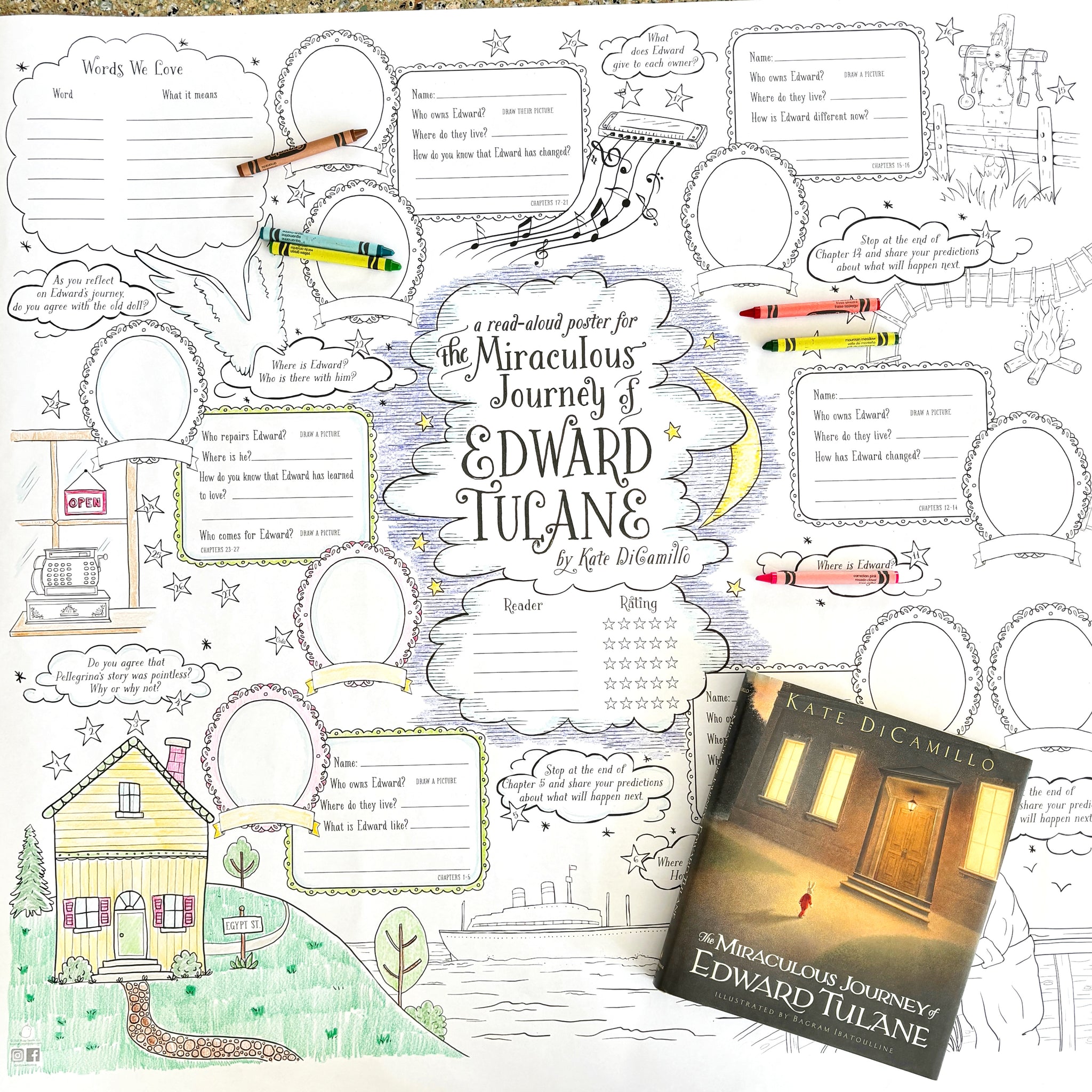 The Miraculous Journey of Edward Tulane Read-Aloud Poster