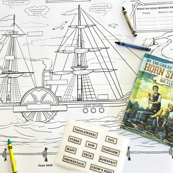 By the Great Horn Spoon! Read-Aloud Poster