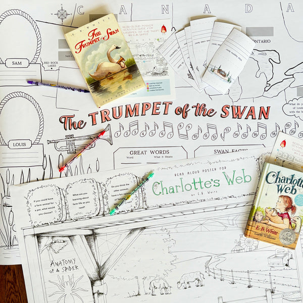 E. B. White Read-Aloud Poster Set