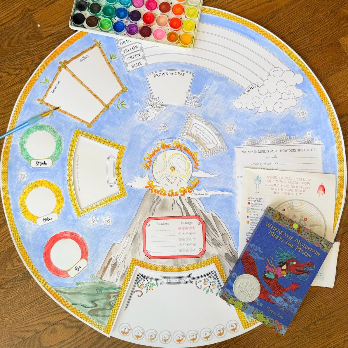 Where the Mountain Meets the Moon Read-Aloud Poster